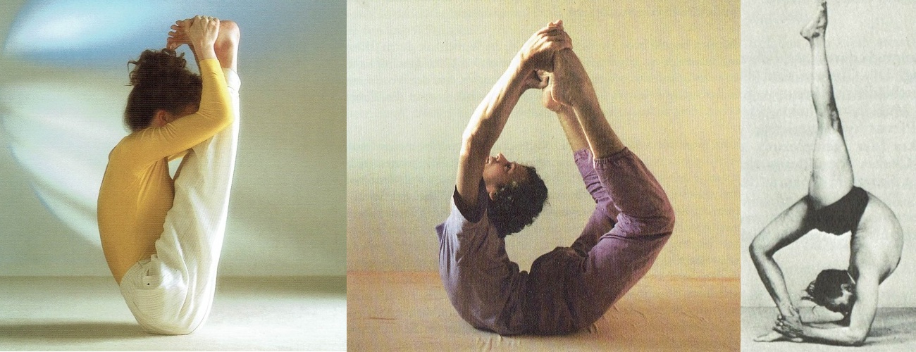 Collage di foto della Mostra Yoga Online